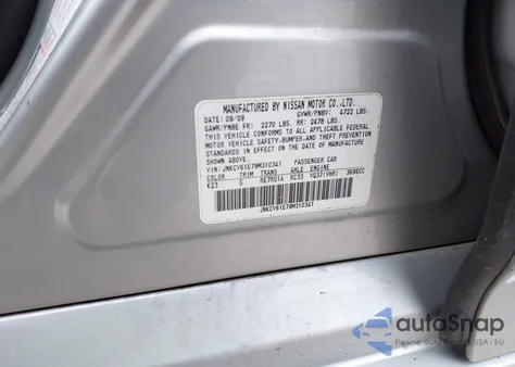 2009 Infiniti G37 Journey from USA, damaged, VIN JNKCV61E79M310341